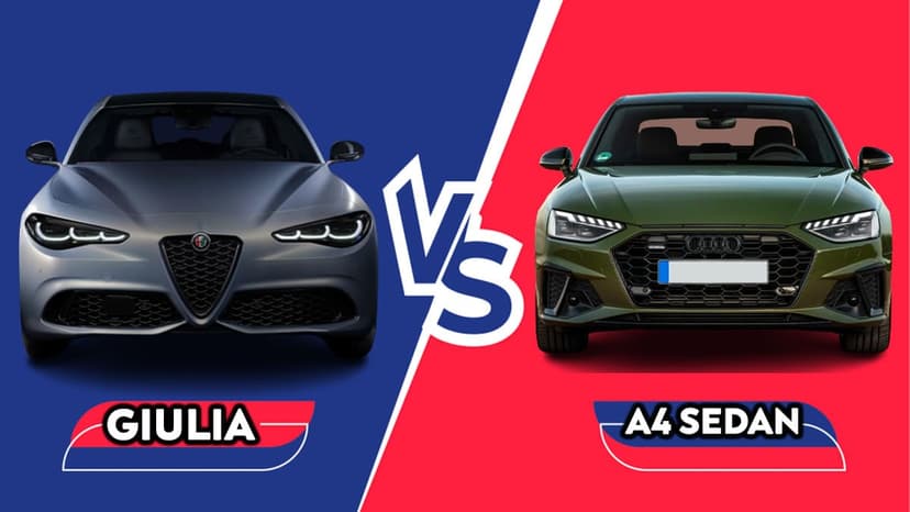 2024 Alfa Romeo Giulia ve Audi A4 Sedan Karşılaştırması