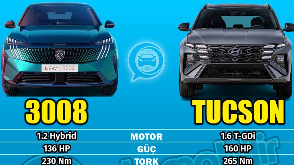 Yeni Peugeot 3008 ve Hyundai Tucson: Hangi Suv’u Tercih Edersiniz?
