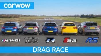 Amg A35 V Bmw M140I V Golf R V Audi S3 V Focus Rs Drag Yarışı