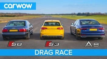 Audi S8 Vs Audi S3 Vs Audi A8 Drag Yarış