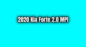 2020 Kia Forte 2.0 Mpi Özellikleri