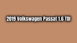 2019 Volkswagen Passat 1.6 Tdi Özellikleri