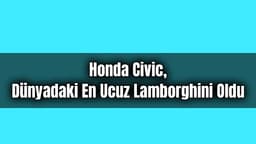 Dünyadaki En Ucuz Lamborghini Oldu