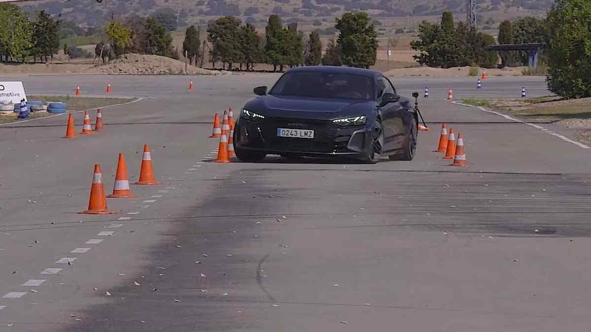 2021 Audi Rs E-Tron Gt Geyik Testi Yayınlandı