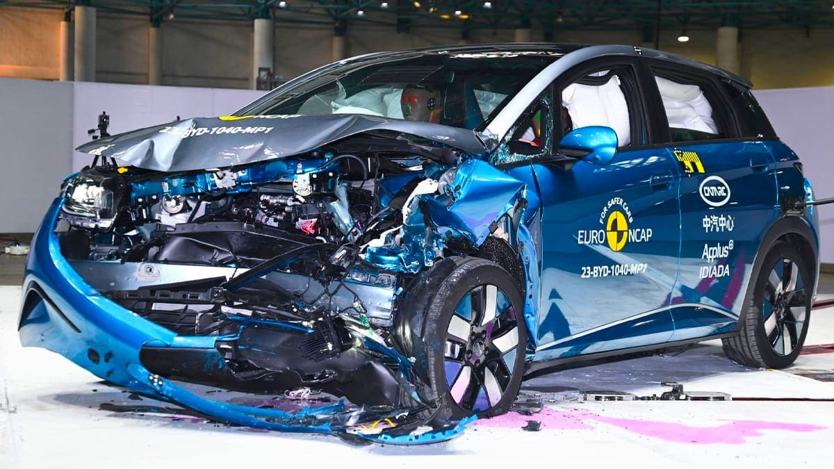 Byd Seal ve Byd Dolphin Euro Ncap Çarpışma Testi Yayınlandı