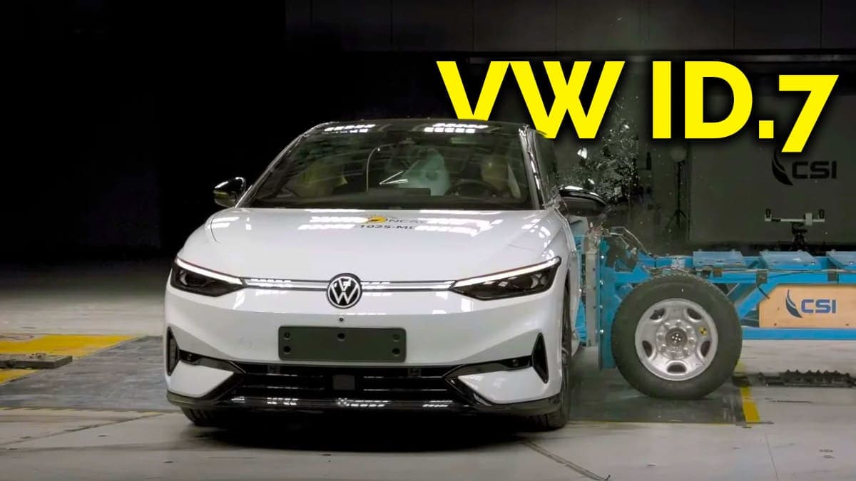 Yeni Vw Id.7’Nin Euro Ncap Çarpışma Testi Sonuçları Açıklandı