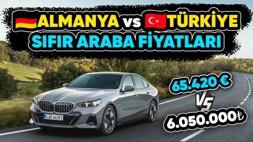Video: Almanya Vs Türkiye Sıfır Araba Fiyatları Karşılaştırması
