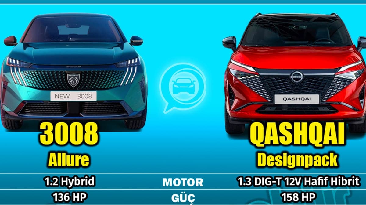 Yeni Peugeot 3008 Ve Yeni Nissan Qashqai: Hangi Suv’u Tercih Edersiniz?