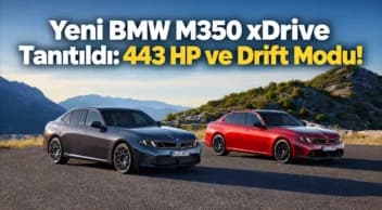 Yeni BMW M350 xDrive Tanıtıldı: 443 HP ve Drift Modu!