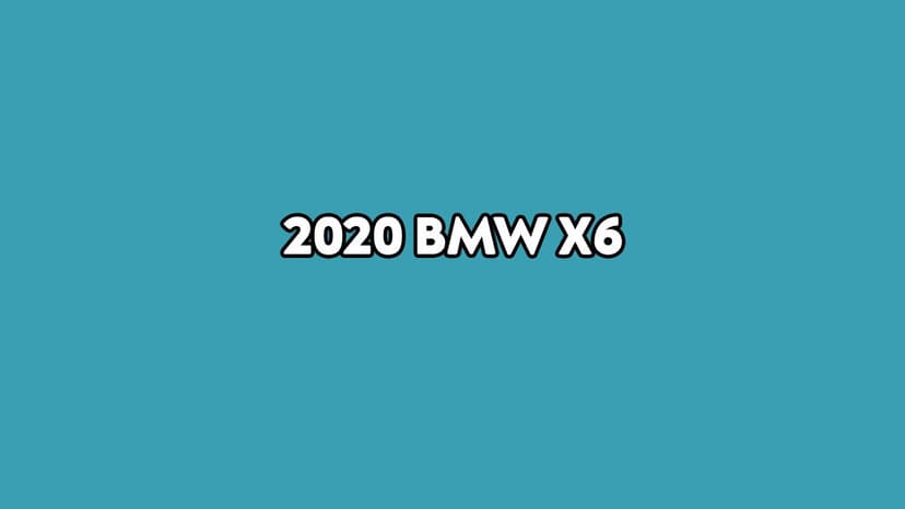 Yeni Bmw X6 Özellikleri Açıklandı