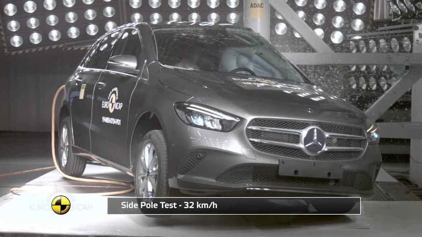2019 Mercedes-Benz B-Class Çarpışma Testi