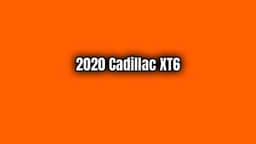 2020 Cadillac Xt6 Teknik Özellikleri Açıklandı