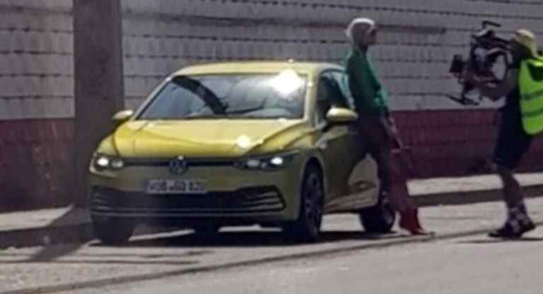 2020 Volkswagen Golf Mk8 Reklam Çekiminde