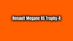 Renault Megane Rs Trophy-R Fiyatı Belli Oldu