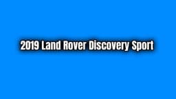 2019 Land Rover Discovery Sport Özellikleri