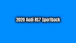 2020 Audi Rs7 Sportback Teknik Özellikleri