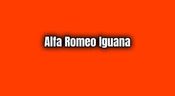 Unutulmuş Konseptler: Alfa Romeo Iguana