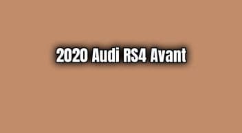 2020 Audi Rs4 Avant Dikkat Çeken Özellikleri