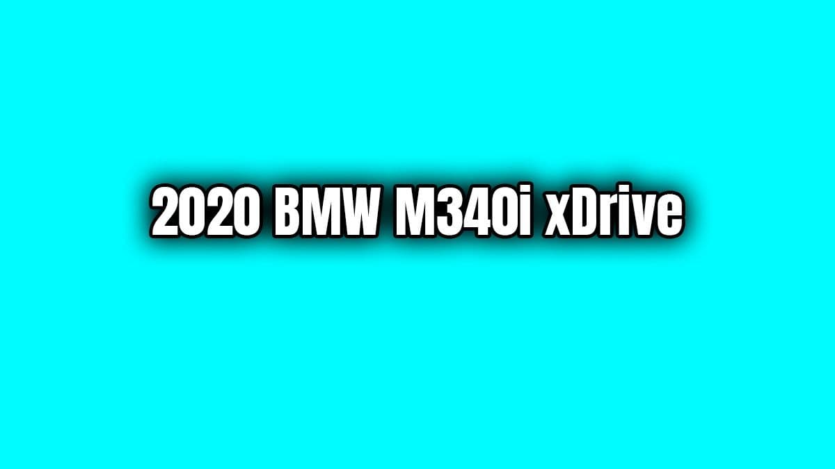 2020 Bmw M340I Xdrive Özellikleri