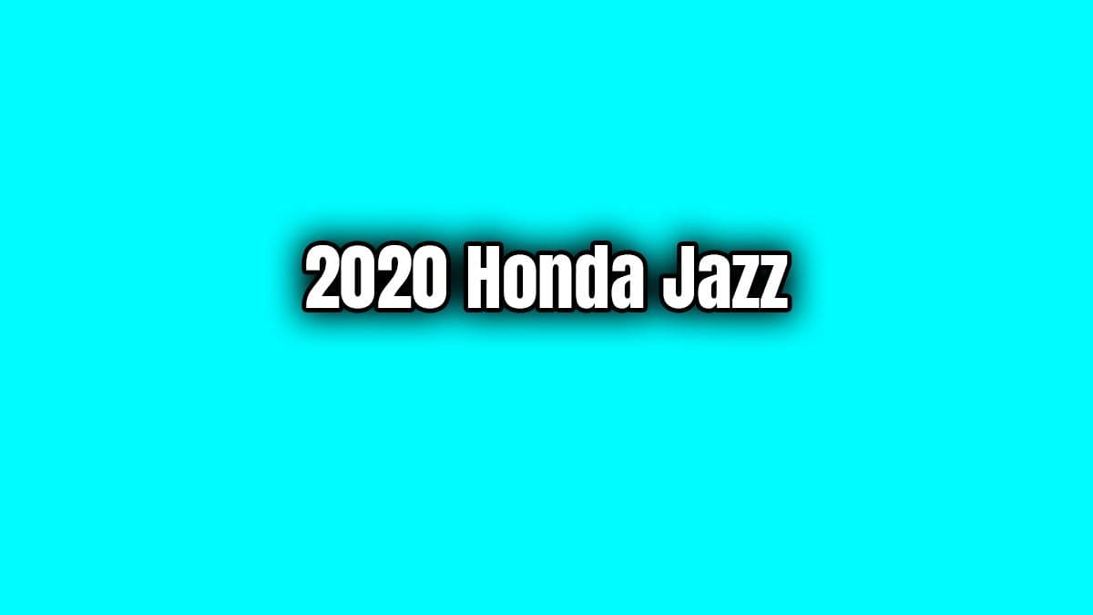 2020 Honda Jazz Teknik Özellikleri Açıklandı