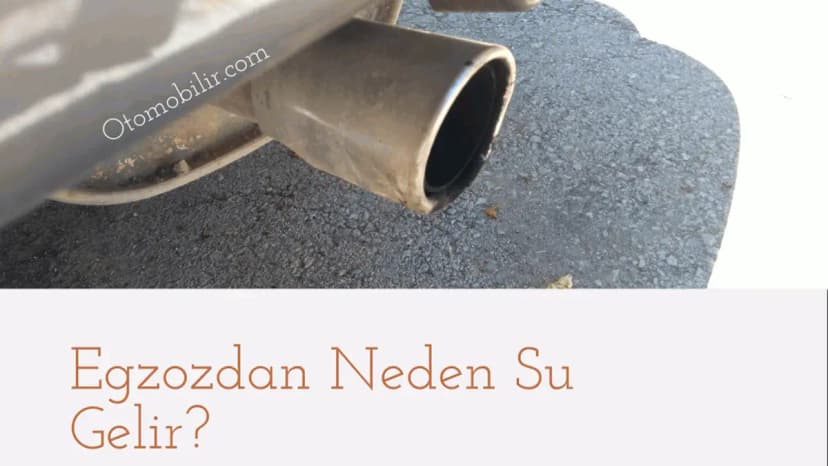 Egzozdan Neden Su Gelir? Su Gelmesi Normal Mi?