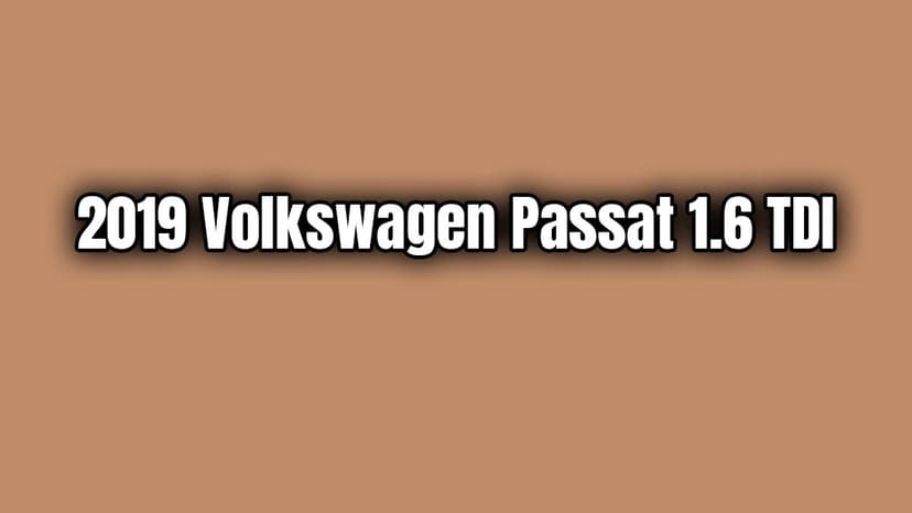 2019 Volkswagen Passat 1.6 Tdi Özellikleri