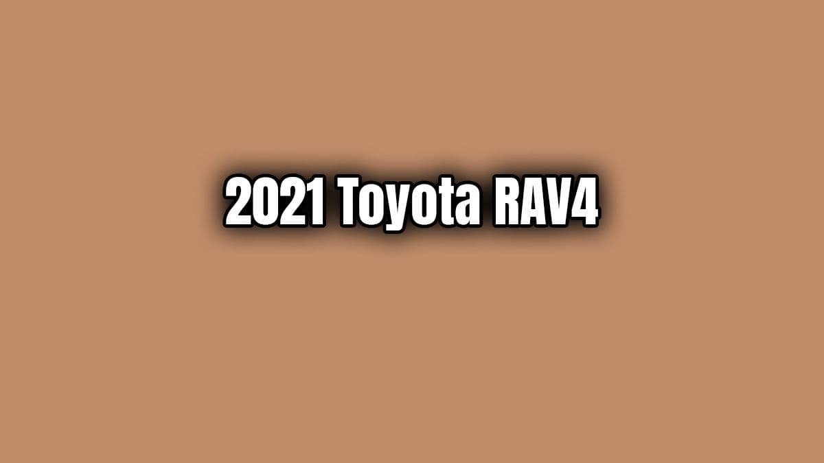 2021 Toyota Rav4
