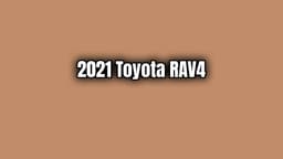 2021 Toyota Rav4
