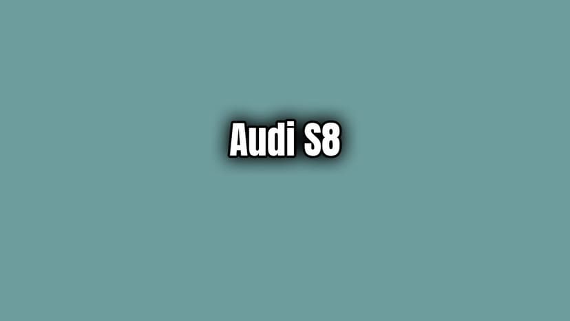 2020 Audi S8 4.0 Tfsi Teknik Özellikleri