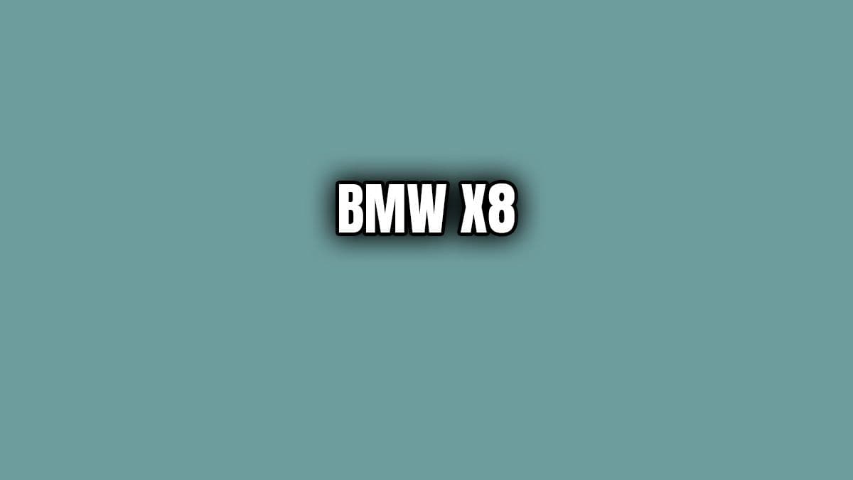 Yeni 2020 Bmw X8 Yakında Tanıtılabilir?