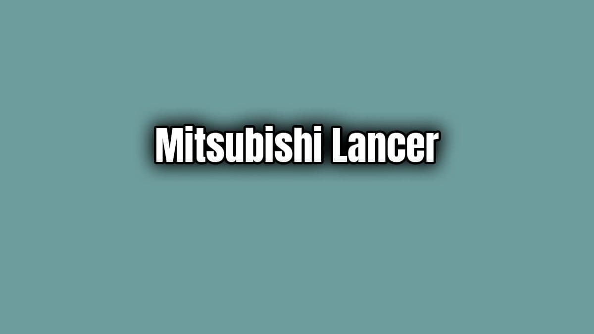 2003-2007 Mitsubishi Lancer 1.6I 16V Özellikleri