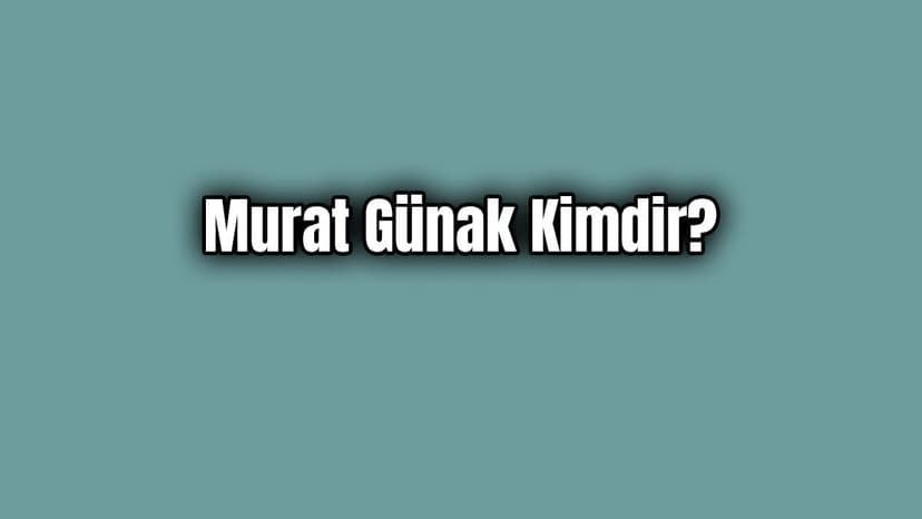Yerli Otomobil Tasarımcısı Murat Günak Kimdir?