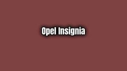 2020 Opel Insignia Ortaya Çıktı