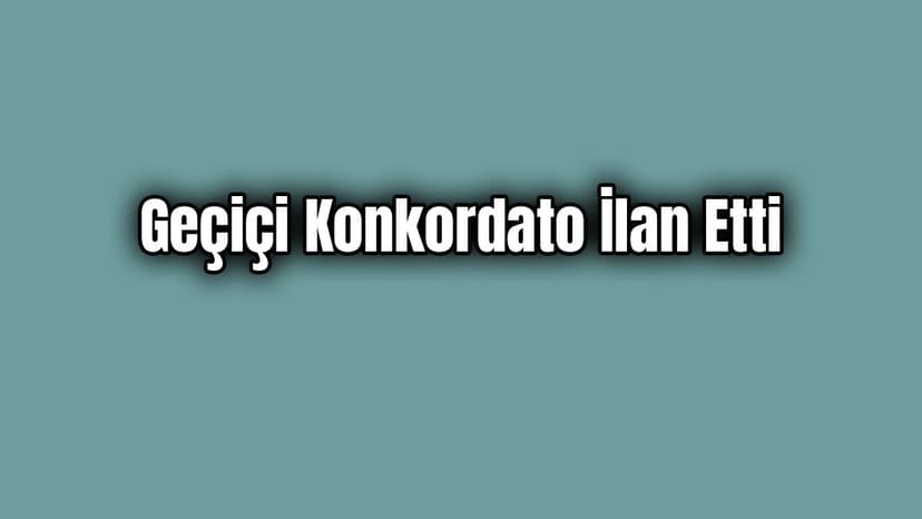 Temsa Geçiçi Konkordato İlan Etti