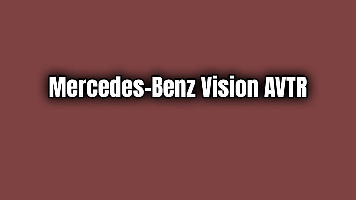 Mercedes-Benz Vision Avtr Konsepti Özellikleri