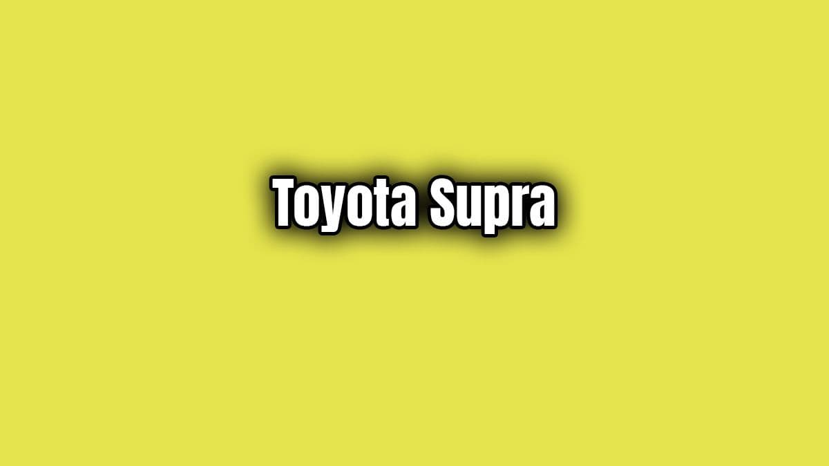2021 Toyota Supra Gr 2.0 Özellikleri