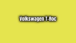 2019 Volkswagen T-Roc 1.5 Tsi Dsg Özellikleri Açıklandı