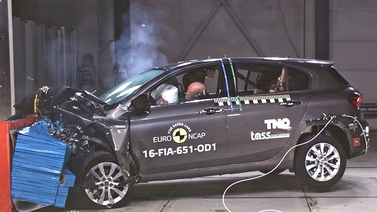 Fiat Egea Çarpışma Testi
