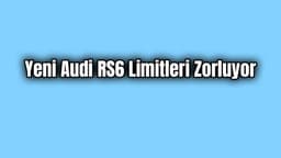 Autobahn’da Yeni Audi Rs6 Limitleri Zorluyor