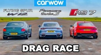 Bentley Vs Audi Vs Porsche Drag Yarışı