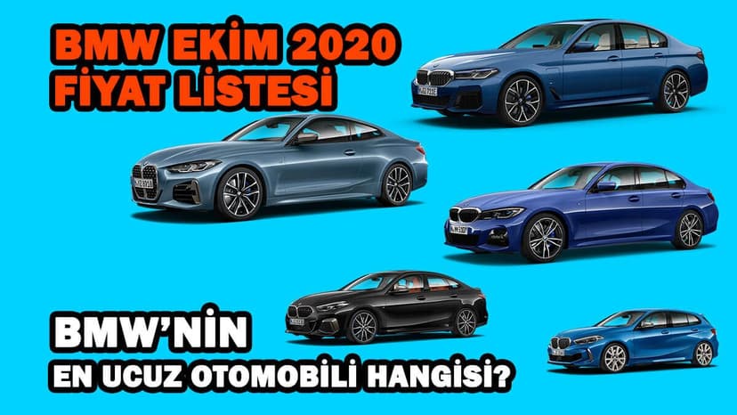 Bmw Ekim 2020 Fiyat Listesi Bmw'nin En Ucuz Otomobili?