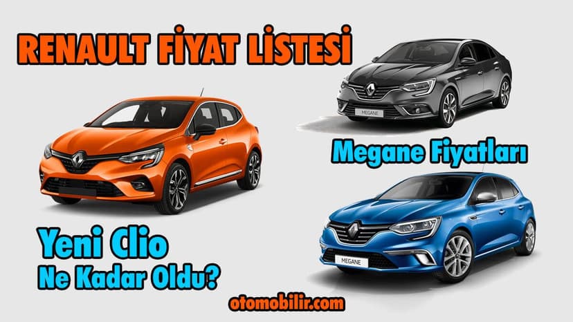Renault Clio Ekim 2020 Fiyat Listesi: Binek Araç Fiyatları