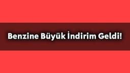 Benzine Büyük İndirim Geldi! Pompaya Yansıyacak