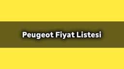 Peugeot Fiyat Listesi Kasım 2020! Yeni 2008 ne Kadar?