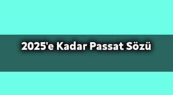 Volkswagen’den Türkiye’ye 2025’E Kadar Passat Sözü