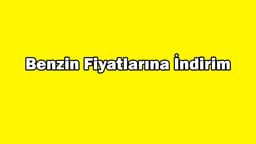 Benzin Pompa Fiyatlarına İndirim Geldi!