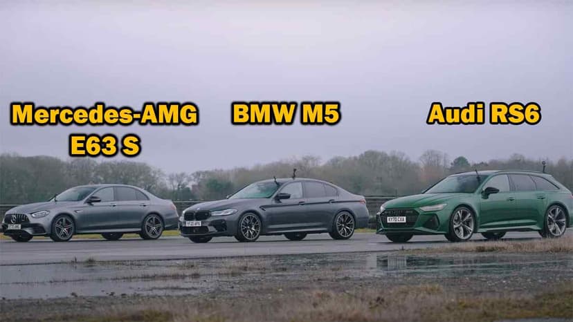 Hangisi Geçer? Bmw M5, Audi Rs6 ve Mercedes-Amg E63 S