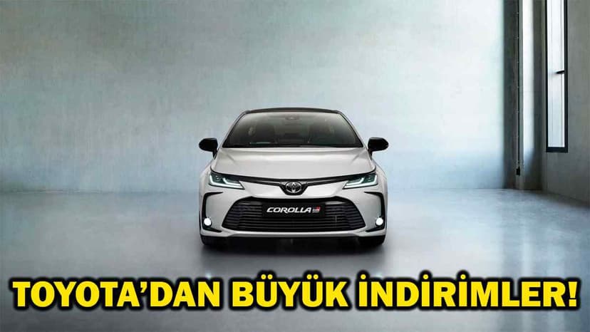 Toyota'dan Büyük İndirimler, Mart 2021 Kampanyalı Fiyat Listesi