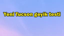 Yeni Hyundai Tucson Geyik Testi Videosu Yayınlandı