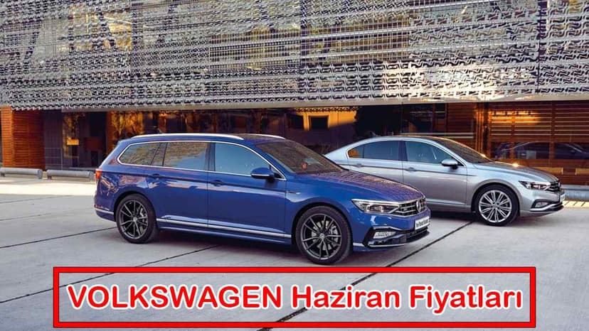 Volkswagen Haziran 2021 Fiyat Listesi